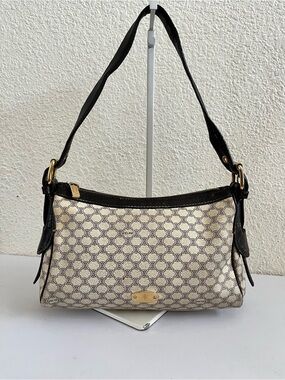 Celine vintage macadam shoulder bag